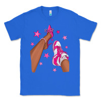 True Royal afro sneakers and heels Classic Tee - NancyCooperArtShop