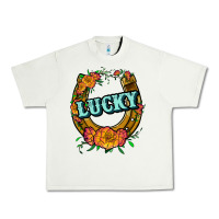Pistachio horseshoe lucky Urban Heavy Tee - JahusDesignShop