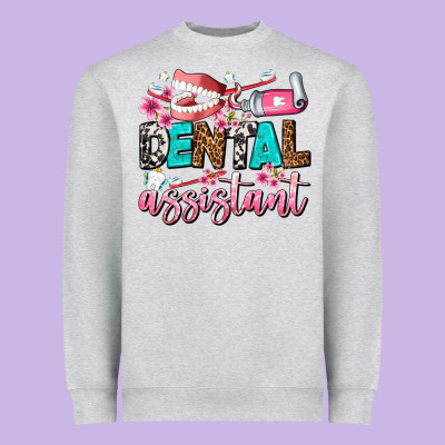 Dental Assistant Heavyweight Sweatshirt Designed By Adodesignshop