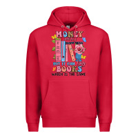 Cardinal money can't buy happiness but it can buy books whi Premium Hoodie - JahusDesignShop