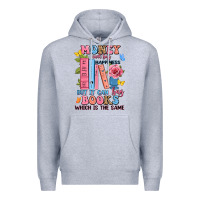 Heather Grey money can't buy happiness but it can buy books whi Premium Hoodie - JahusDesignShop
