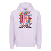 Lilac money can't buy happiness but it can buy books whi Premium Hoodie - JahusDesignShop