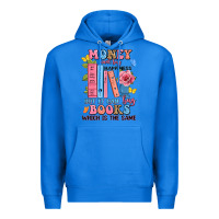 True Royal money can't buy happiness but it can buy books whi Premium Hoodie - JahusDesignShop