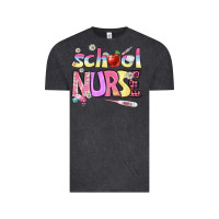 Vintage Black school nurse Vintage Tee - BundleAndBundleShop