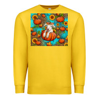 Lemon fall pumpkin lamb Premium Sweatshirt - Jasminsmagicworld