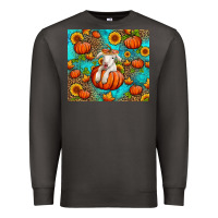 Smoke fall pumpkin lamb Premium Sweatshirt - Jasminsmagicworld