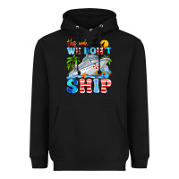 Black this week we don't give a ship Heavyweight Hoodie - Artiststas