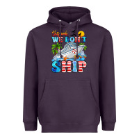 Plum this week we don't give a ship Heavyweight Hoodie - Artiststas
