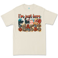 Bone i'm just here for the snacks american football Premium Tee - Zillion Design Studio
