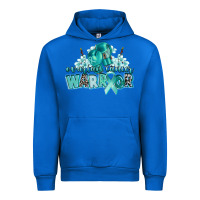 Cobalt ovarian cancer warrior Urban Hoodie - CowGirlArtShop