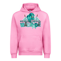 Fuchsia Pink ovarian cancer warrior Urban Hoodie - CowGirlArtShop