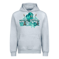 Heather Grey ovarian cancer warrior Urban Hoodie - CowGirlArtShop