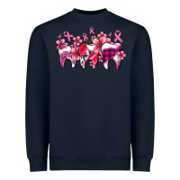 Navy cancer ribbon with teeth Heavyweight Sweatshirt - AdoDesignShop