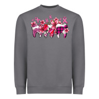 Storm cancer ribbon with teeth Heavyweight Sweatshirt - AdoDesignShop