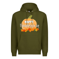 Happy Thanksgiving Premium Hoodie | Teevron