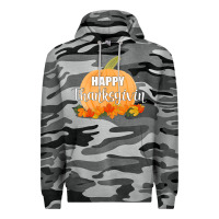 Slate Camo Happy Thanksgiving Premium Hoodie - Bettercallsaul