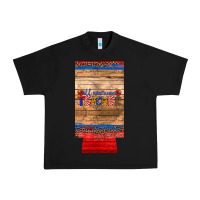 Black all american teacher 12 oz slim can cooler Urban Heavy Tee - Artiststas