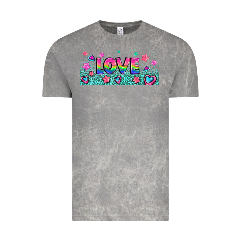 Lgbt Love With Hearts And Stars Vintage Tee by AdoDesignShop | Teevron