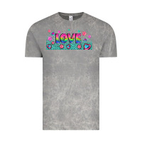 Cloud Rock lgbt love with hearts and stars Vintage Tee - AdoDesignShop