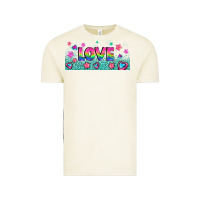 Vintage Arctic lgbt love with hearts and stars Vintage Tee - AdoDesignShop