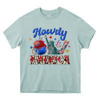 Arona howdy america western Heavy Core Tee - texasbilliewilder