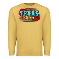 Antique Gold Texas Chica with roses Premium Sweatshirt - Jasminsmagicworld