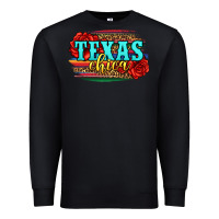 Black Texas Chica with roses Premium Sweatshirt - Jasminsmagicworld