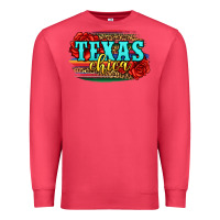 Cardinal Texas Chica with roses Premium Sweatshirt - Jasminsmagicworld