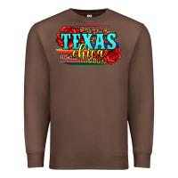 Chestnut Texas Chica with roses Premium Sweatshirt - Jasminsmagicworld