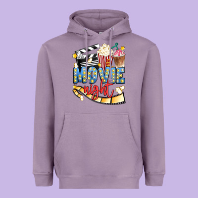 Movie Night Heavyweight Hoodie Designed By Artiststas