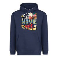 Navy movie night Heavyweight Hoodie - Artiststas