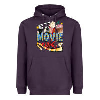 Plum movie night Heavyweight Hoodie - Artiststas