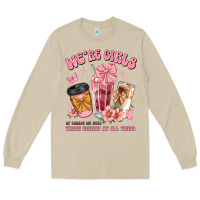 Mushroom were girls of course we need three drinks at all t Long Sleeve Tee - JahusDesignShop
