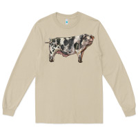Mushroom Spotted Pig Long Sleeve Tee - LillyAllenDesigns