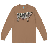 Toasted Coconut Spotted Pig Long Sleeve Tee - LillyAllenDesigns