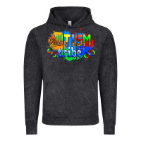 Vintage Black autısm tribe Vintage Hoodie - AdoDesignShop
