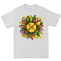 Lemon Sunflower Premium Tee | Teevron