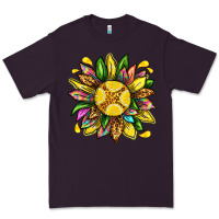 Plum lemon sunflower Premium Tee - texasbilliewilder