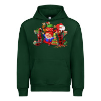 Forest Green christmas joy  gnome Urban Hoodie - CowGirlArtShop