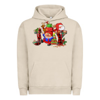 Pigment French Oak christmas joy  gnome Urban Hoodie - CowGirlArtShop