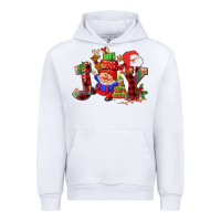 White christmas joy  gnome Urban Hoodie - CowGirlArtShop