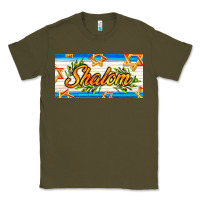 Shalom With Olive Branch Classic Tee | Teevron