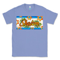 Colony Blue shalom with olive branch Classic Tee - AdoDesignShop