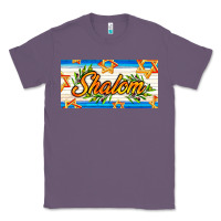 Lavender shalom with olive branch Classic Tee - AdoDesignShop
