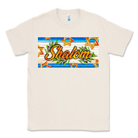 Natural shalom with olive branch Classic Tee - AdoDesignShop