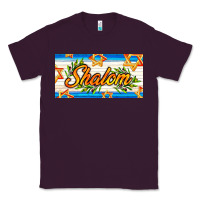 Plum shalom with olive branch Classic Tee - AdoDesignShop