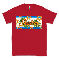 Red shalom with olive branch Classic Tee - AdoDesignShop