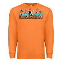 Carrot french bulldogs Premium Sweatshirt - Jasminsmagicworld