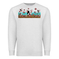 Oatmeal Heather french bulldogs Premium Sweatshirt - Jasminsmagicworld