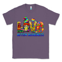 Lavender autism awareness love Classic Tee - BarkalooDesign